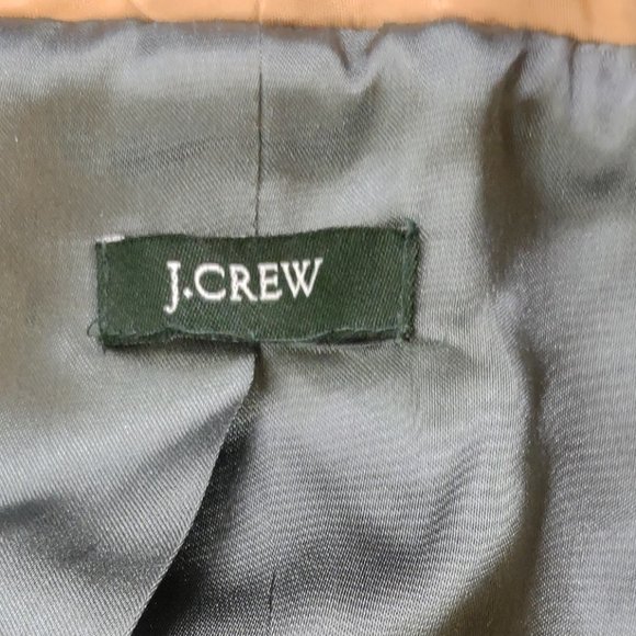 (sold) J Crew Eden black goth vampy boho velvet jacket with ruffled hem - Picture 7 of 8